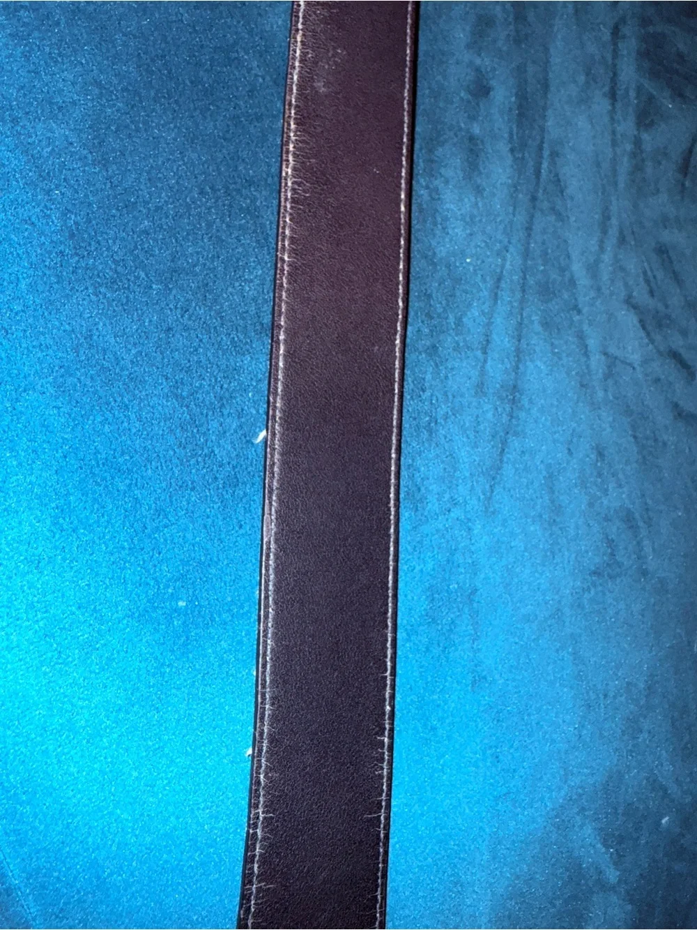 Gucci Interlocking G GG Supreme Canvas Belt Black Leather Size 95/38